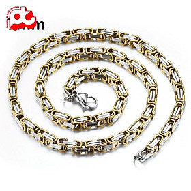 Dây Chuyền Nam Cực Đẹp 7mm, Dây Chuyền Nam Kiểu ZicZac