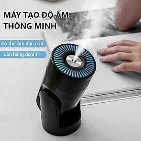 Máy Tạo Độ Ẩm Thông Minh có thể xoay dầu  sạc USB - D1565