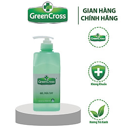 GEL RỬA TAY KHÁNG KHUẨN GREEN CROSS - CHAI 500ML