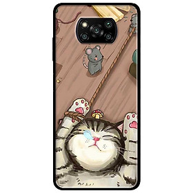 Ốp lưng dành cho Xiaomi Poco X3 mẫu Mèo Khóc