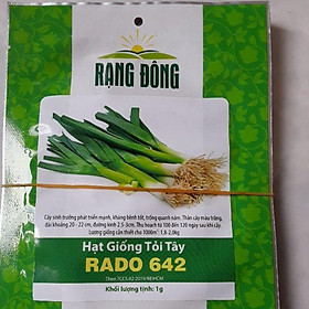 Mua Hạt Giống Tỏi Tây Rạng Đông Gói 1Gram - Shop Hạt Giống Ba Miền Chịu Nhiệt