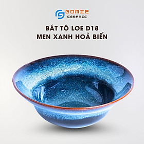 Mua Bát Tô Loe D18 Men Xanh Hoả Biến