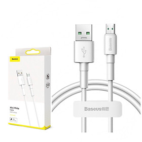 Mua Cáp sạc nhanh Baseus micro usb 2.4A siêu to khổng lồ dây dài 1m siêu bền andoird - hàng chính hãng