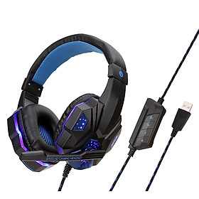 Tai Nghe Có Dây Với Microphon Trên Tai Tai Nghe Bass Âm Thanh HiFi Âm Nhạc Stereo Tai Nghe Cho Máy Tính PS4 Chơi Game AUX 3.5Mm