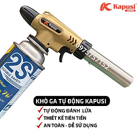 Mua Đèn khò ga tự động đánh lửa Kapusi JAPAN  khò lửa bình gas cao cấp  núm điều chỉnh nhiệt  đầu khò gas đa năng  an toàn