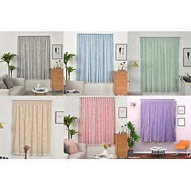 Mua Rèm ngôi sao 2 lớp có keo dán sẵn loại 1- cản sáng chống muỗi