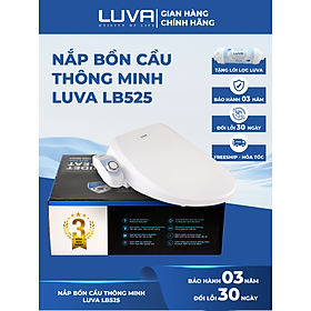 Mua Nắp Bồn Cầu Thông Minh LUVA LB525 Xuất Hàn Quốc  BH 3 năm Đổi Lỗi 100 Ngày  Công Nghệ Hàn Siêu Âm