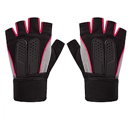 Mens Cycling Gloves, Half Finger Biking Gloves Gel Pad Shock-Absorbing Anti-Slip Breathable Motorcycle Mountain Bike Gloves Unisex