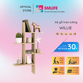 Mua Kệ gỗ trang trí trưng bày hiện đại SMLIFE Willie