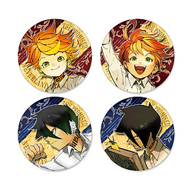 Nơi bán Huy hiệu in hình anime The Promised Neverland Miền Đất Hứa anime chibi dễ thương huy hiệu cài áo (MẪU GIAO NGẪU NHIÊN) - Giá Từ -1đ