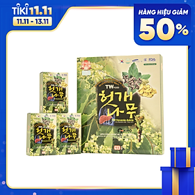 Nước Bổ Gan Mát Gan Taewoong Hovenia Dulcis Hàn Quốc 70ml x 30 Gói