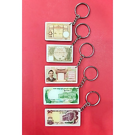 SET 3 - Combo 5 móc khóa bằng nhựa như hình - dùng làm móc khóa treo túi đeo , trang trí 