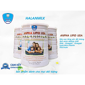 Sữa non Anpha Lipid USA 900g Halanmilk - Giúp tăng sức đề kháng