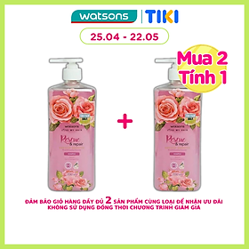 Dầu Gội Watsons Rose Evening Primrose Shampoo 700ml