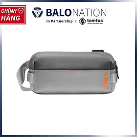 Túi Đeo Chéo TOMTOC Lightweight Codura Sling Bag H02-A04G02 Gray - Hàng Chính Hãng 