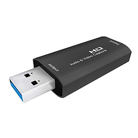 Audio Video Capture Card HDMI to USB 1080p HD Recorder Recording Device