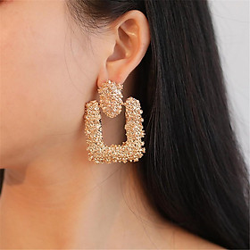 Trendy Geometric Earrings Womens Fashion Statement Dangle Earrings