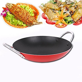 Mua Chảo chống dính 2 quai công nghệ Hàn Quốc  nhiều kích thước 22  24  26  28  30  32  34  36  38  40  42cm Tùy ý lựa
