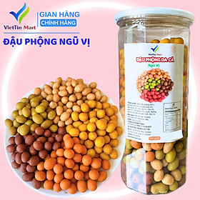Đậu Phộng Cốt Dừa Mix 5 Vị Vettin Mart 500g