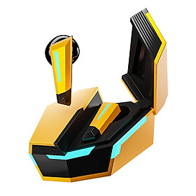 Bluetooth 5.2 Wireless Gaming Headsets Headphone Lightweight with Mic Low Latency