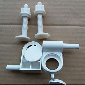Mua Chân ốc nắp bồn cầu nhựa trắng