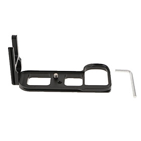 Camera Quick Release L-Plate Bracket with Hand Grip for  A9 Arca