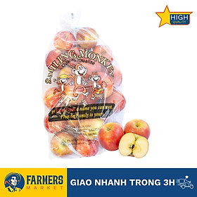 Táo Fuji mini Mỹ - Cứng trái, có độ giòn nhẹ, đặc biệt táo khi chín đỏ sẽ độ ngọt đậm hơn.