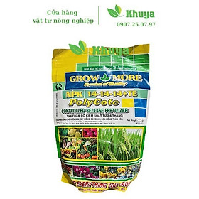Phân bón tan chậm PolyCote 14-14-14 + TE Growmore kg