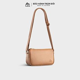 Túi Lata ( Thời trang nữ đi chơi size 21 - Túi đeo chéo da HN119 )