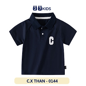 Áo Polo bé trai ngắn tay 27Kids KACADY áo thun sơ mi cộc nam cho trẻ từ 2