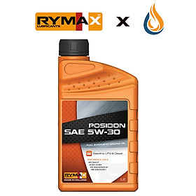 Dầu nhớt Ôtô Rymax Posidon SAE 5W-30 ( Chai 1L, 4L, 5L ) - Tổng hợp toàn phần