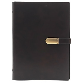 Sổ Bìa Da SC 01-21 16X23 Màu Nâu