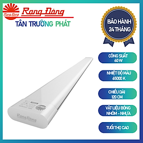 Hình ảnh Bóng đèn LED Tuýp 1m2 60w nhôm nhựa Rạng Đông, siêu sáng tiết kiệm điện, Model M66 1200/60W