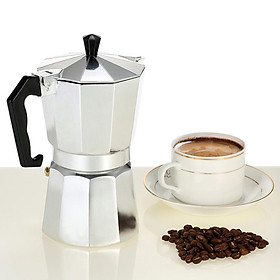Mua Ấm Pha Cafe Moka Chuyên Nghiệp 50Ml Hợp Kim Nhôm Giữ Nhiệt Tốt Kiểu Ý