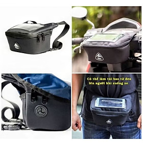 1 TÚI TREO ĐẦU XE MÁY CÓ NHIỀU NGĂN ĐỰNG PHỤ KIỆN THUẬN TIỆN MẪU MỚI CHẤT LƯỢNG