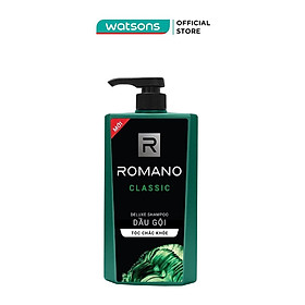 Dầu gội Romano Hương Nước Hoa Classic 650g
