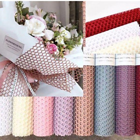 Mua giấy lưới gói hoa 60cm× 4.8m hoặc 50cm×4.8m