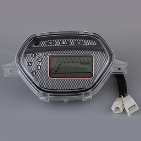 LCD Digital Motorcycle Odometer Speedometer Tachometer Gauge Backlight