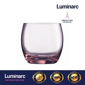 Bộ 6 ly thủy tinh thấp Luminarc Salto Ice Pink 320ml- LUSAJ5386