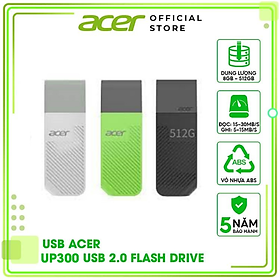 Mua USB 2.0 Acer UP200 Dung lượng USB 8GB - 128GB - Hàng chính hãng