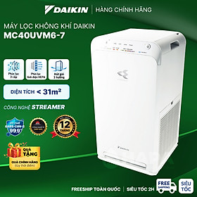Mua Máy Lọc Không Khí DAIKIN MC30YVM7 Phòng   23m2 Công nghệ HEPA & Streamer - Hàng Chính Hãng DAIKIN