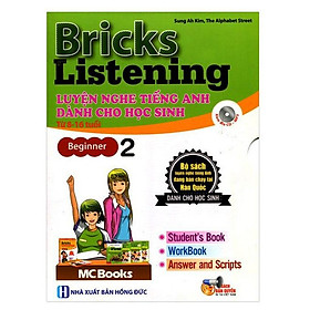 Download sách Bricks Listening Beginnner - Luyện Nghe Tiếng Anh Dành Cho Học Sinh Từ 8-16 Tuổi - Beginner 2