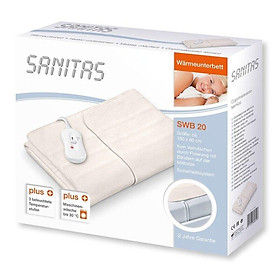 Mua Đệm Điện Sưởi Ấm Sanitas SWB 20  3 Mức Nhiệt Tùy Chỉnh  Nệm Sưởi Chống Quá Nhiệt  Chất Liệu Cotton Có Thể Giặt  Nhập Đức