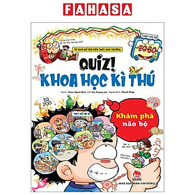 Sách - Quiz! Khoa Học Kì Thú - Khám Phá Não Bộ