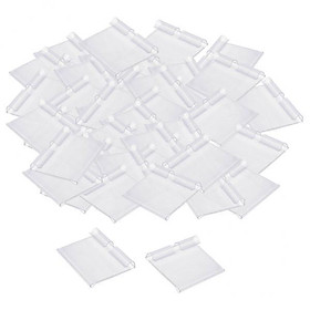 5x Clear Plastic Label Holder Retail Price Tag Label Holder