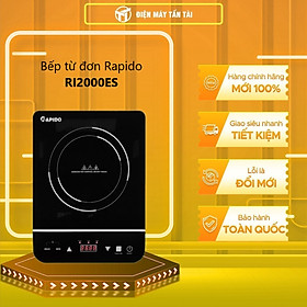 Bếp Từ Đơn Rapido RI2000ES (2000W) - Hàng Chính Hãng