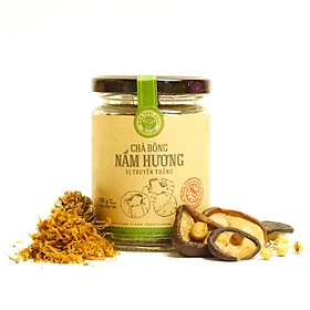 Chà bông nấm hương Nấm Tươi Cười (vị truyền thống) - Phù hợp ăn chay và bổ dưỡng cho sức khoẻ