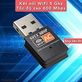USB WIFI tốc độ 150Mbps, giúp máy tính laptop bắt sóng WIFI, hàng nhập khẩu
