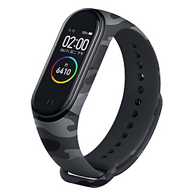 Vòng thay thế cho Xiaomi Miband 3 - 4 - 5 màu lính rằn ri