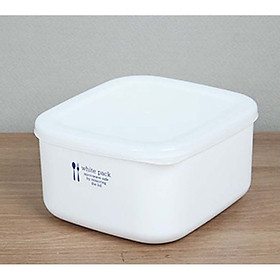 Bộ 2 hộp đựng thực phẩm sạch, đồ khô bằng nhựa PP cao cấp 700mL - Hàng nội địa Nhật